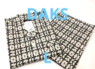 L 사이즈 새상품 닥스 DAKS 긴팔 파자마 체크