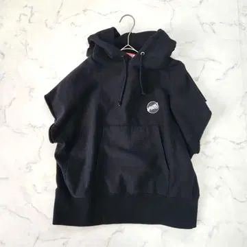 HOLIDAY ULTRA HEAVY SWEAT CUT OFF HOODIE