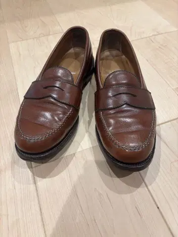 Alden 알든 6715 페니 로퍼 카프 브라운 8