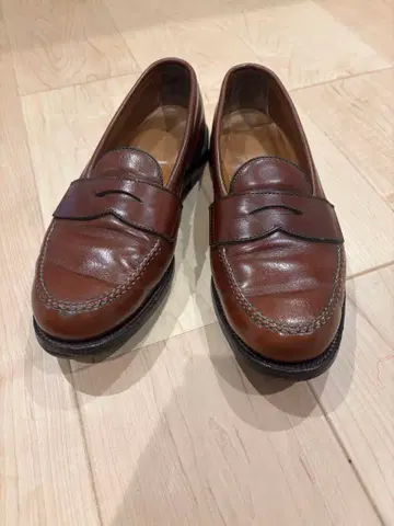 Alden 알든 6715 페니 로퍼 카프 브라운 8