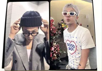 G-DRAGON 트레이딩 카드 무비티켓 혜택 포토 카드 지용