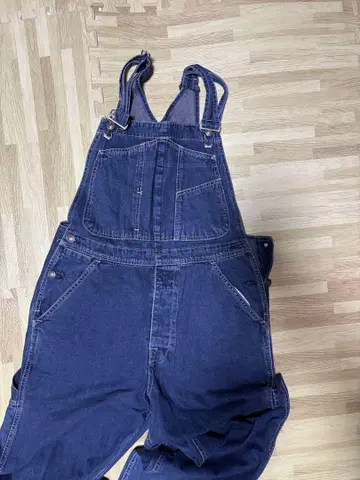 GAP 다크 블루 데님 오버롤