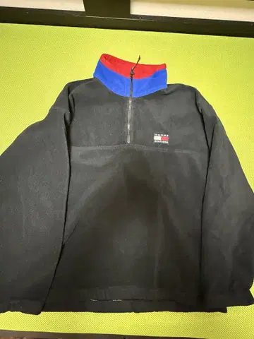 Tommy Hilfiger 90s 하프 지퍼 플리스
