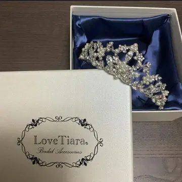 LoveTiara 실버 & 펄 티아라