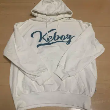 Keboz 화이트 후드티 M 사이즈