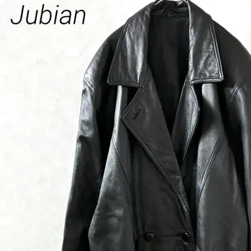 Jubian 테일러드 자켓 가죽 자켓 양가죽 100% 루즈핏