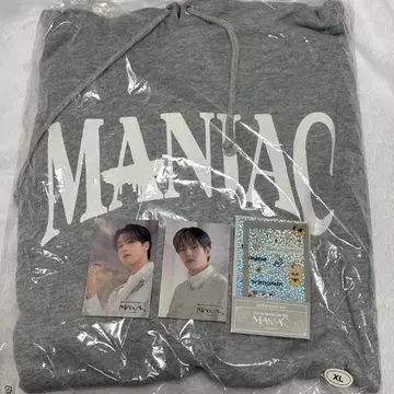 익명 Stray Kids 후드티 MANIAC ENCORE