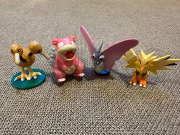 TOMY 포켓몬 몬코레 도도 야도란 모루폰 썬더 4체 초기