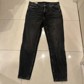 ZARA 스트레치 블랙 데님