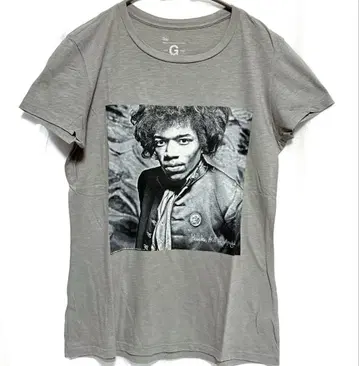 지미 헨 T셔츠 Jimi Hendrix 그레이