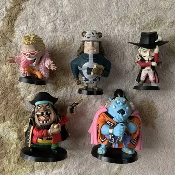 원피스 애니캐러 히어로즈 왕하 칠무해 6체 세트