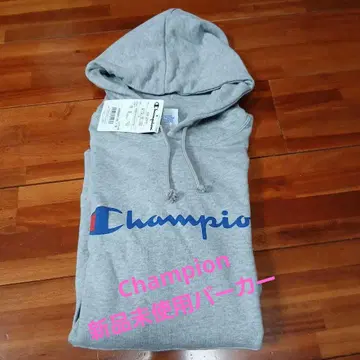 Champion 그레이 L 사이즈 후드티