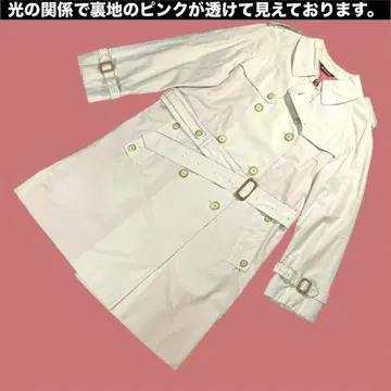 연대에 비해 고품질 90s~00s 매킨토시 벨트 포함 트렌치코트