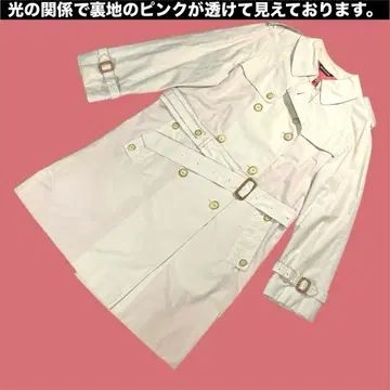 연대에 비해 고품질 90s~00s 매킨토시 벨트 포함 트렌치코트