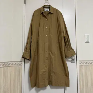 CYAN tokyo 카멜 셔츠 코트