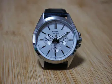 CASIO mtp-sw300 일본 미발매 크로노그래프풍 작동