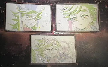 도우마 컴프 나눔 엽서 3장 무한성 ufotable