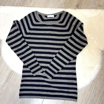JOHN SMEDLEY 존스 메들리 니트 보더 스트라이프 긴팔 T38