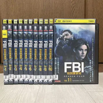 [ 중고 ] DVD FBI 특별수사반 시즌4 전권 세트 렌탈 포함