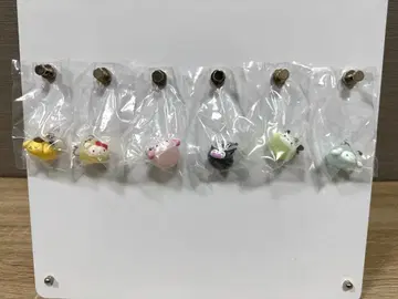 [ 산리오 캐릭터즈 ~나리키리만~ 메지루시 액세서리 ] 전 6종 세트