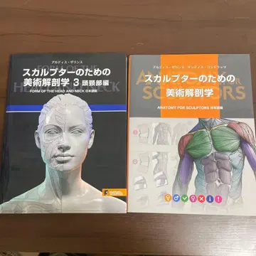 스컬프터를 위한 미술 해부학 2권 세트