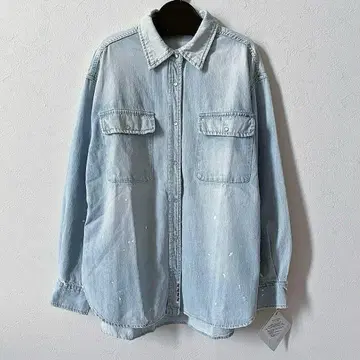 [ 새상품 미사용 ] RISLEY 데님 셔츠