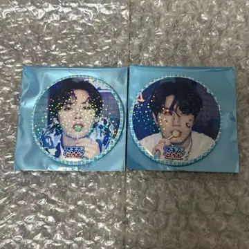스키즈 사우나 캔뱃지 2개 세트