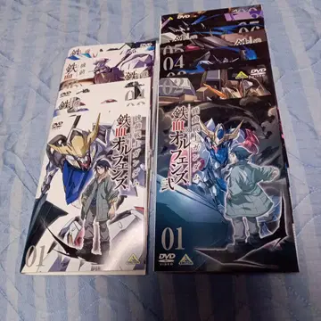 기동전사 건담 철혈의 오펀스 1기 2기 18권 DVD 세트 렌탈용
