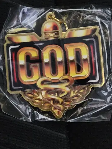 밀리언갓 신들의 개선 메탈 키링 푸시 순서 네비 GOD 심볼