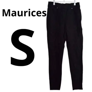 Maurices [ S ] 블랙 스키니 팬츠 허리밴딩
