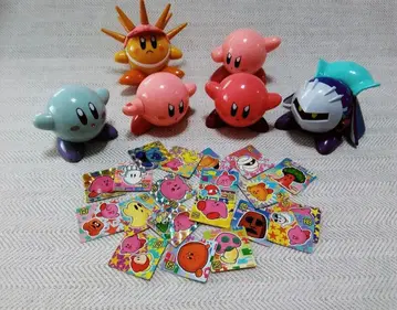 커비 블록 볼 브로스 카드 & 피규어