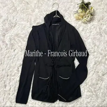 Marithe - Francois Girbaud 블랙 가디건