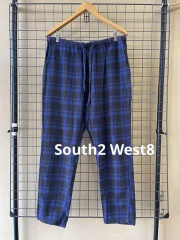 South2 West8 사우스투 웨스트에이트 체크 이지 팬츠
