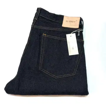 H.UNIT 에이치유닛 데님 팬츠 테이퍼드 3 [생지 데님]