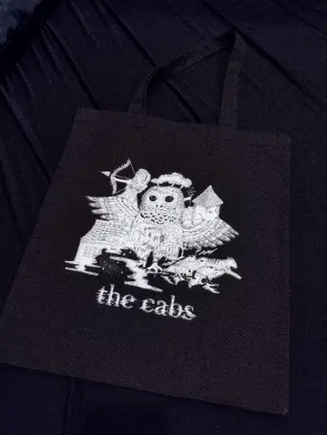 the cabs 2025 재생의 풍경 토트백 BLACK