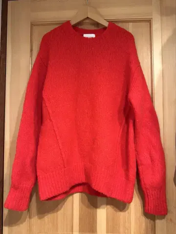 UNITED ARROWS TOKYO 빨간색 스웨터 알파카&울