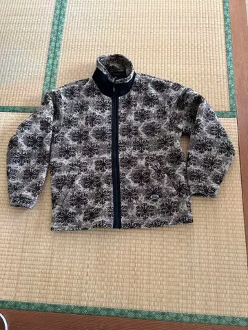 FIRST DOWN 플리스 자켓 눈꽃