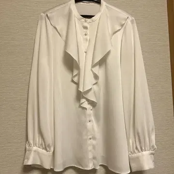 ANAYI 아나이 화이트 프릴 블라우스