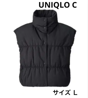 UNIQLOC 다운 크롭 베스트