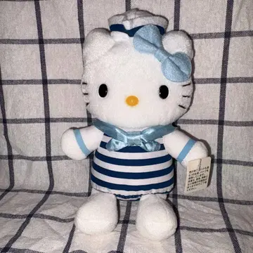 [ 새상품 ] 초레어 레트로 2002 헬로키티 수병 마린 봉제 인형