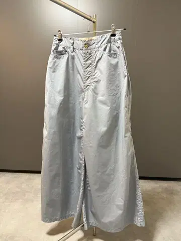 INSCRIRE 라이트 블루 와이드 팬츠