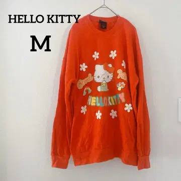 1점 HELLO KITTY [ M ] 플라워 프린트 트레이닝복