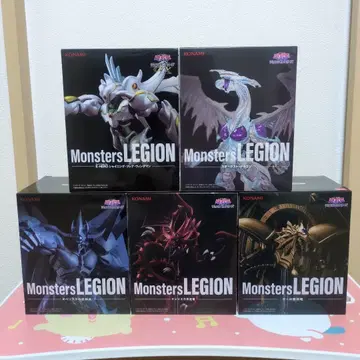 KONAMI 유희왕 Monsters LEGION 피규어 5체 세트