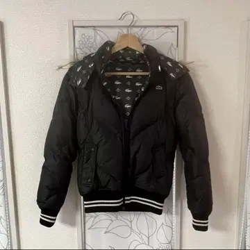 Lacoste 리버서블 다운 자켓