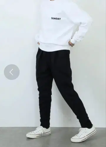 JOURNAL STANDARD LUXE 스트레치 팬츠 2 턱 팬츠