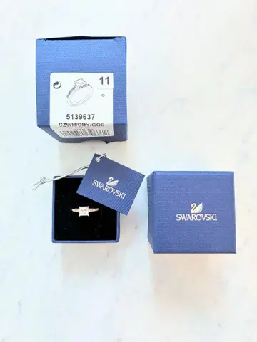 스와로브스키 반지 50 정품