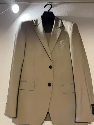 UNITED ARROWS 베이지 정장 자켓/팬츠 셋업