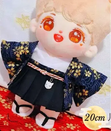인형옷 20cm 다크 네이비Ver. 기모노