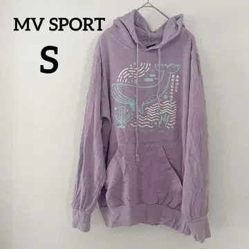 새상품급 MV SPORT [ S ] 고래 디자인 후드티 속기모 겨울 의류