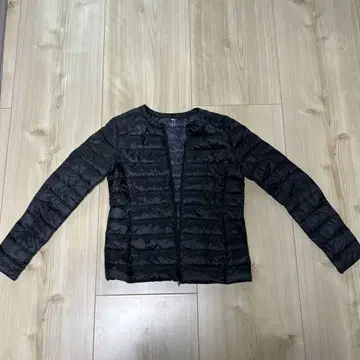 UNIQLO 블랙 다운 자켓 M